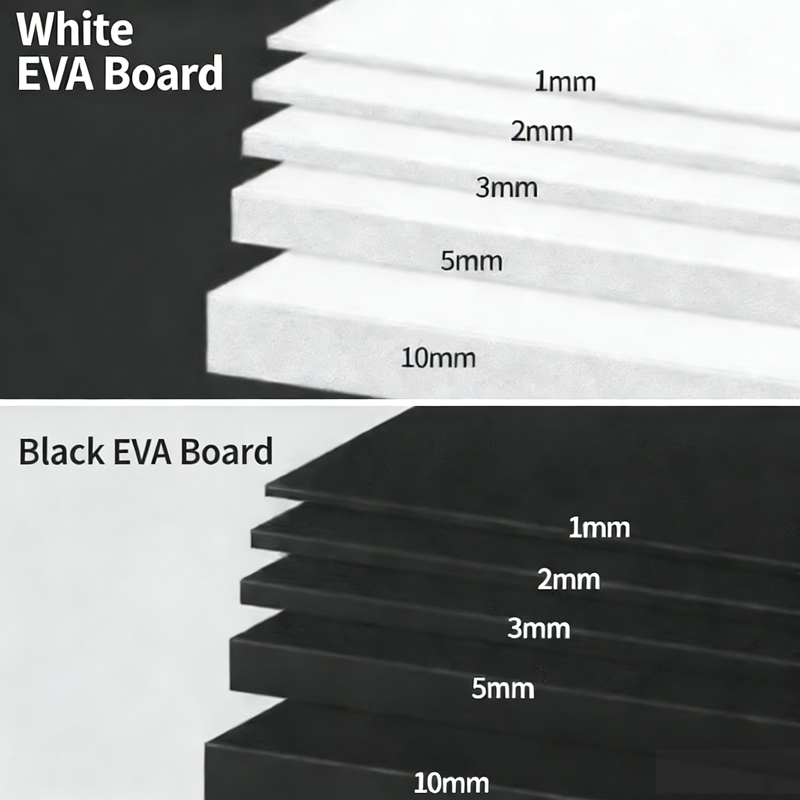 Pe Foam Sheet - แผ่นโฟม EVA สีดำ 38 องศา, แผ่นโฟมแข็งความหนาแน่นสูงป้องกันไฟฟ้าสถิต,