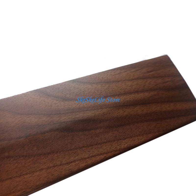 Wrist Rest Wood - E65E ไม้คีย์บอร์ดส่วนที่เหลือข้อมือวอลนัทส่วนที่เหลือข้อมือไม้เนื้อแข็งแผ่นรองเมาส์ข้อมือยาม