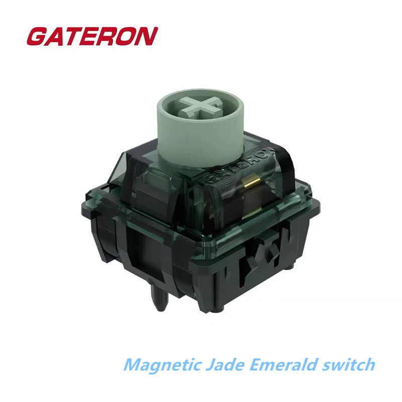 Gaming Keyboard Magnetic Switches - สวิตช์ GATERON Magnetic Jade Emerald, แบบสัมผัส,