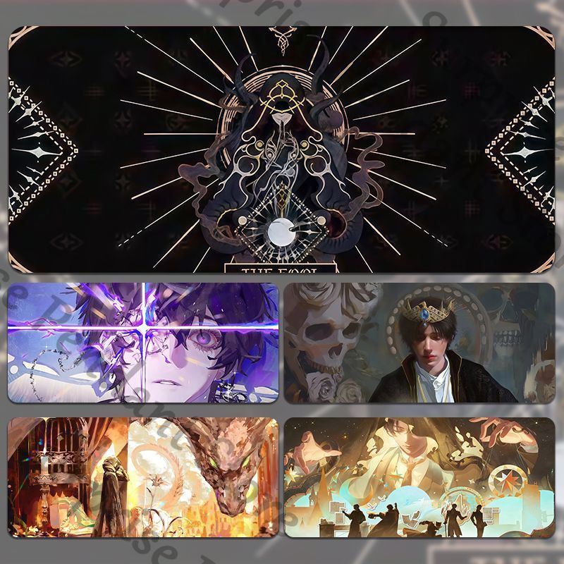 Gaming Keyboard Top - แผ่นรองเมาส์อนิเมะ Lord of Mysteries ขนาดใหญ่พิเศษ สำหรับเล่นเกม