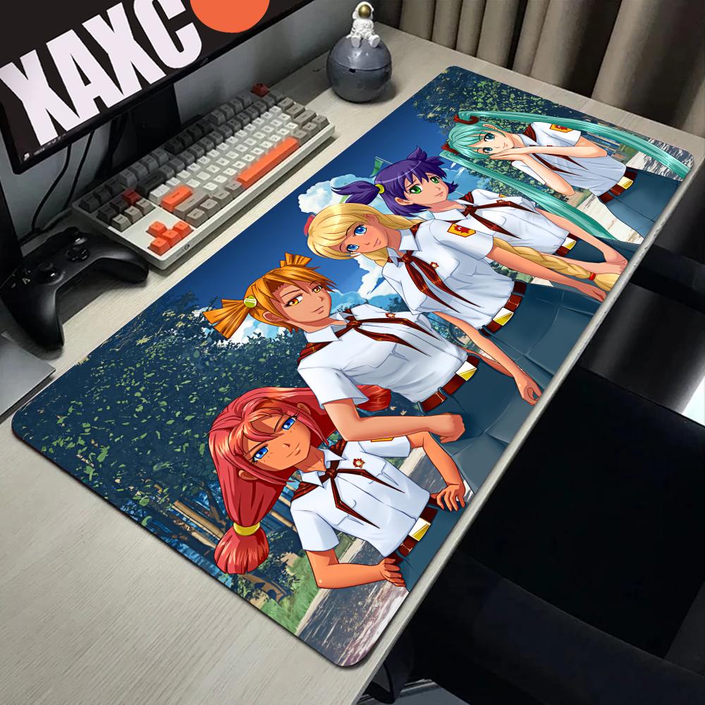Gaming Keyboard High Ground - แผ่นรองเมาส์สำหรับฤดูร้อนที่นิรันดร์แผ่นรองเมาส์แผ่นรองเมาส์สำหรับเล่นเกมขนาดใหญ่สำหรับนักเล่นเกมคอมพิวเตอร์ XXL แผ่นรองเมาส์คีย์บอร์ดแผ่นรองเม้าส์แล็ปท็อป mausepad