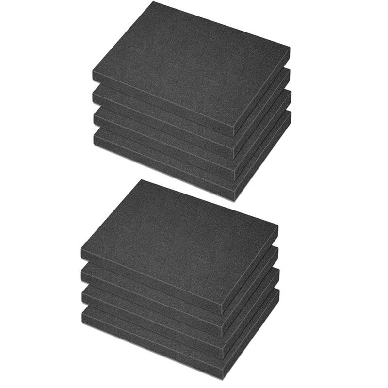 Pe Foam Sheet - แผ่นโฟมโพลีเอทิลีนสีดำหนา 12 ชิ้น ขนาด 16 x