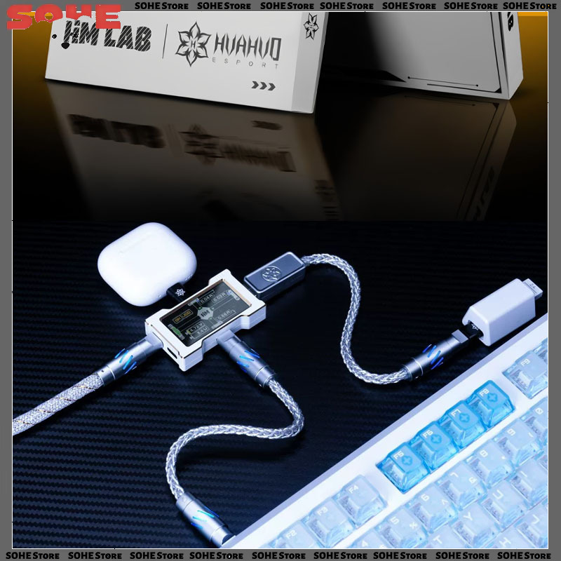 Gaming Keyboard Magnetic Switches - สายคีย์บอร์ดแม่เหล็ก Huahuo X Hmhub 8k Aviator