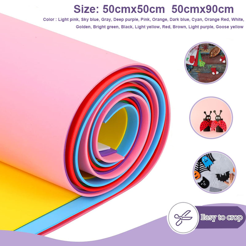 Pe Foam Sheet - 1pcs สีสันแผ่นโฟม Eva คอสเพลย์ EVA โฟมหนา