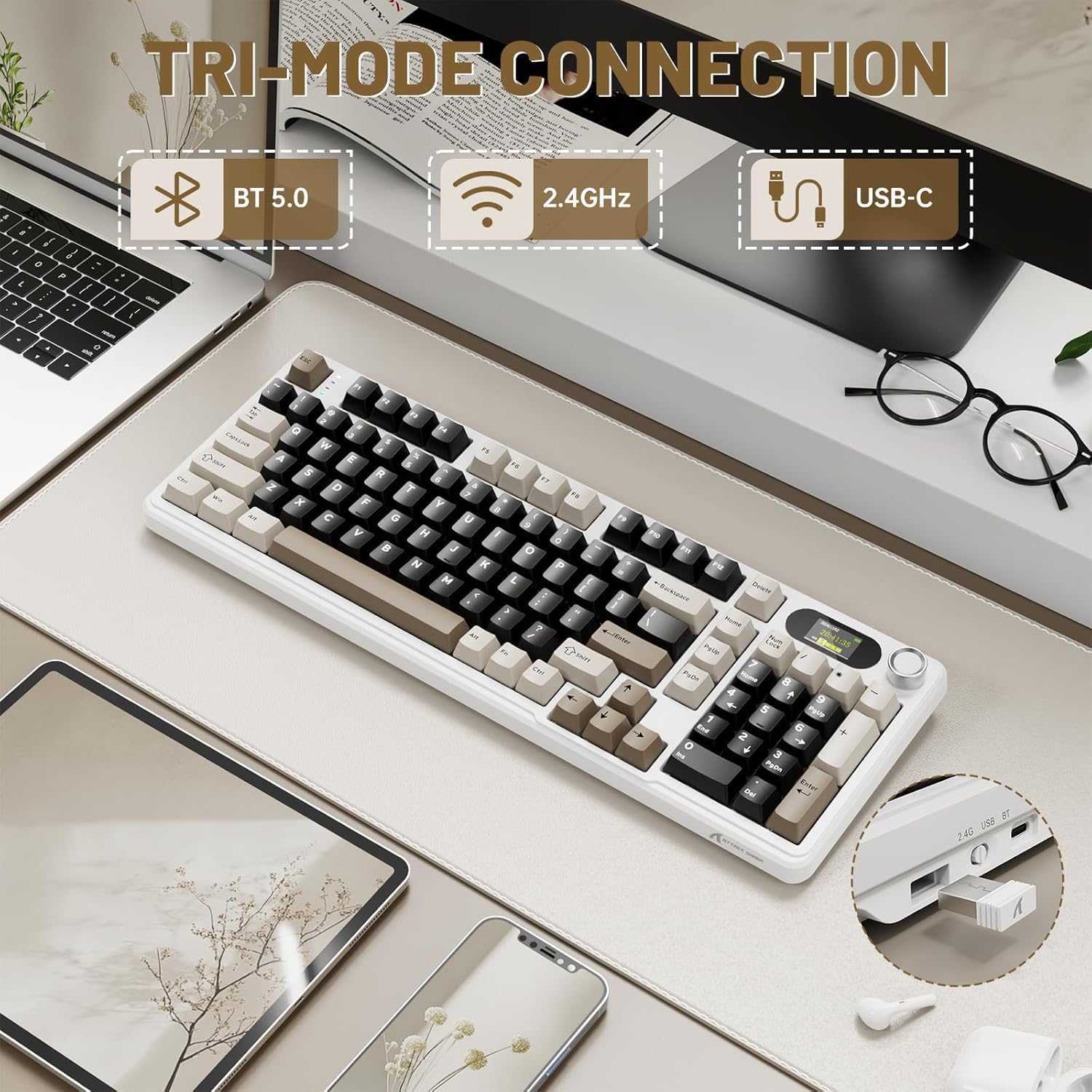 ATTACK SHARK X98Pro คีย์บอร์ดไ - Gaming Keyboard Thocky บทวิจารณ์และราคา