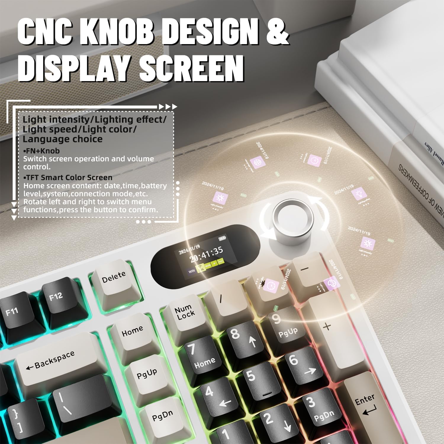 ATTACK SHARK X98Pro คีย์บอร์ดไ - Gaming Keyboard Thocky บทวิจารณ์และราคา