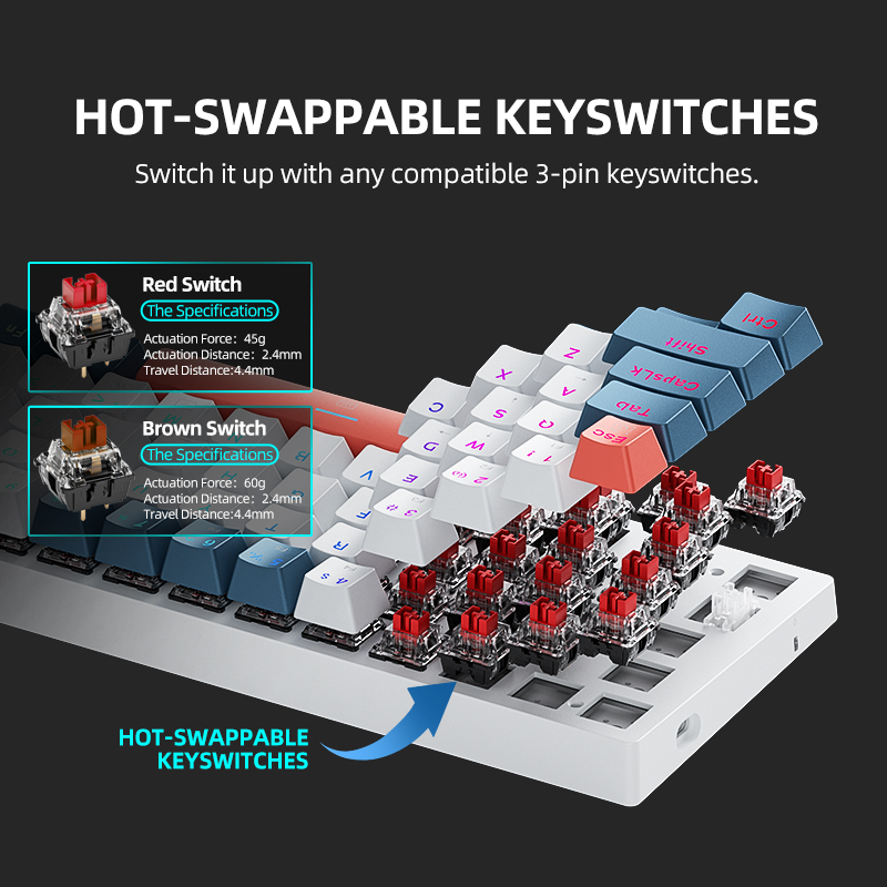 คีย์บอร์ดกลไกขนาดเล็ก Machenik - Gaming Keyboard Thocky บทวิจารณ์และราคา