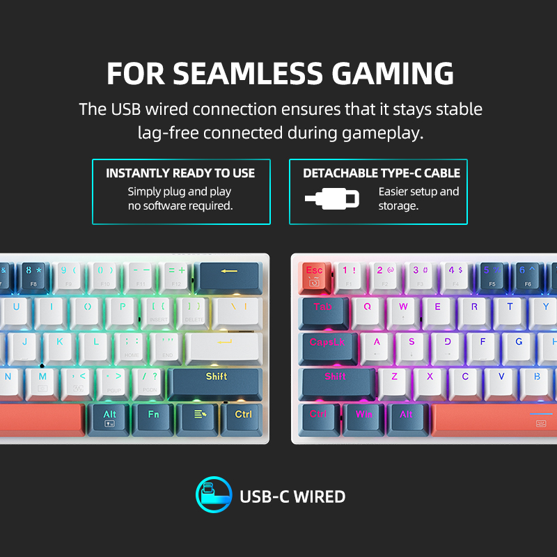 คีย์บอร์ดกลไกขนาดเล็ก Machenik - Gaming Keyboard Thocky บทวิจารณ์และราคา