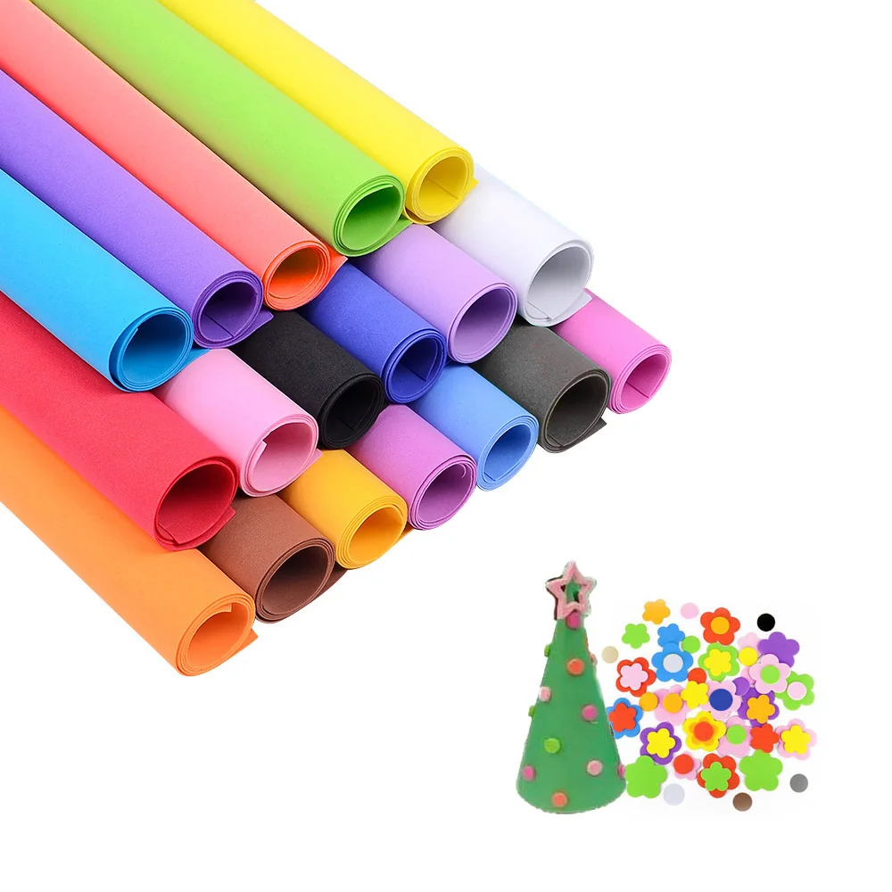 แผ่นโฟม EVA สีสันสดใส 1/18 ชิ้ - Pe Foam Sheet บทวิจารณ์และราคา
