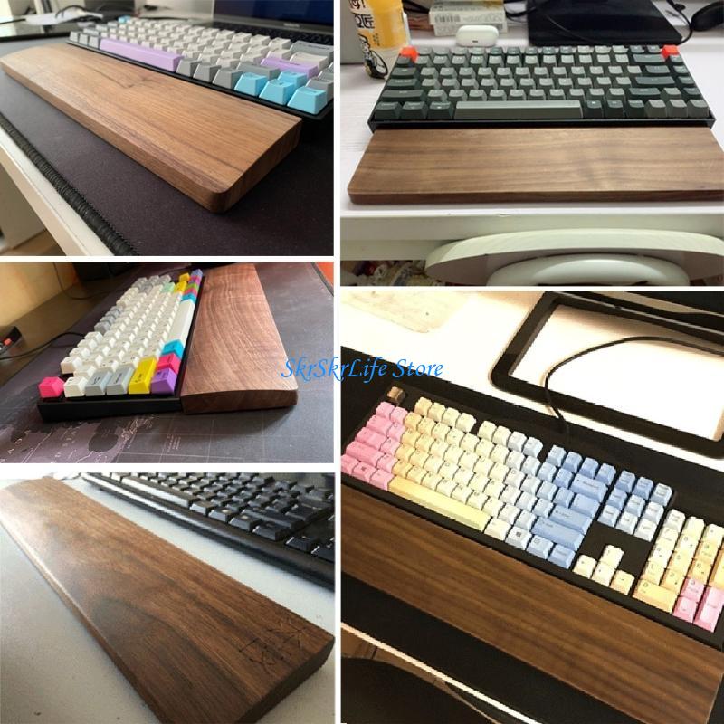 E65E ไม้คีย์บอร์ดส่วนที่เหลือข - Wrist Rest Wood บทวิจารณ์และราคา