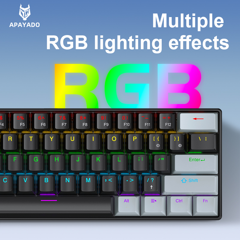 APAYADO K61 Mini Mechanical Ke - Gaming Keyboard Thocky บทวิจารณ์และราคา