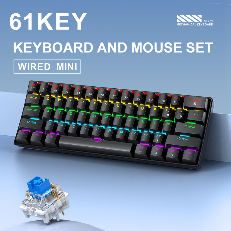 APAYADO K61 Mini Mechanical Ke - Gaming Keyboard Thocky บทวิจารณ์และราคา