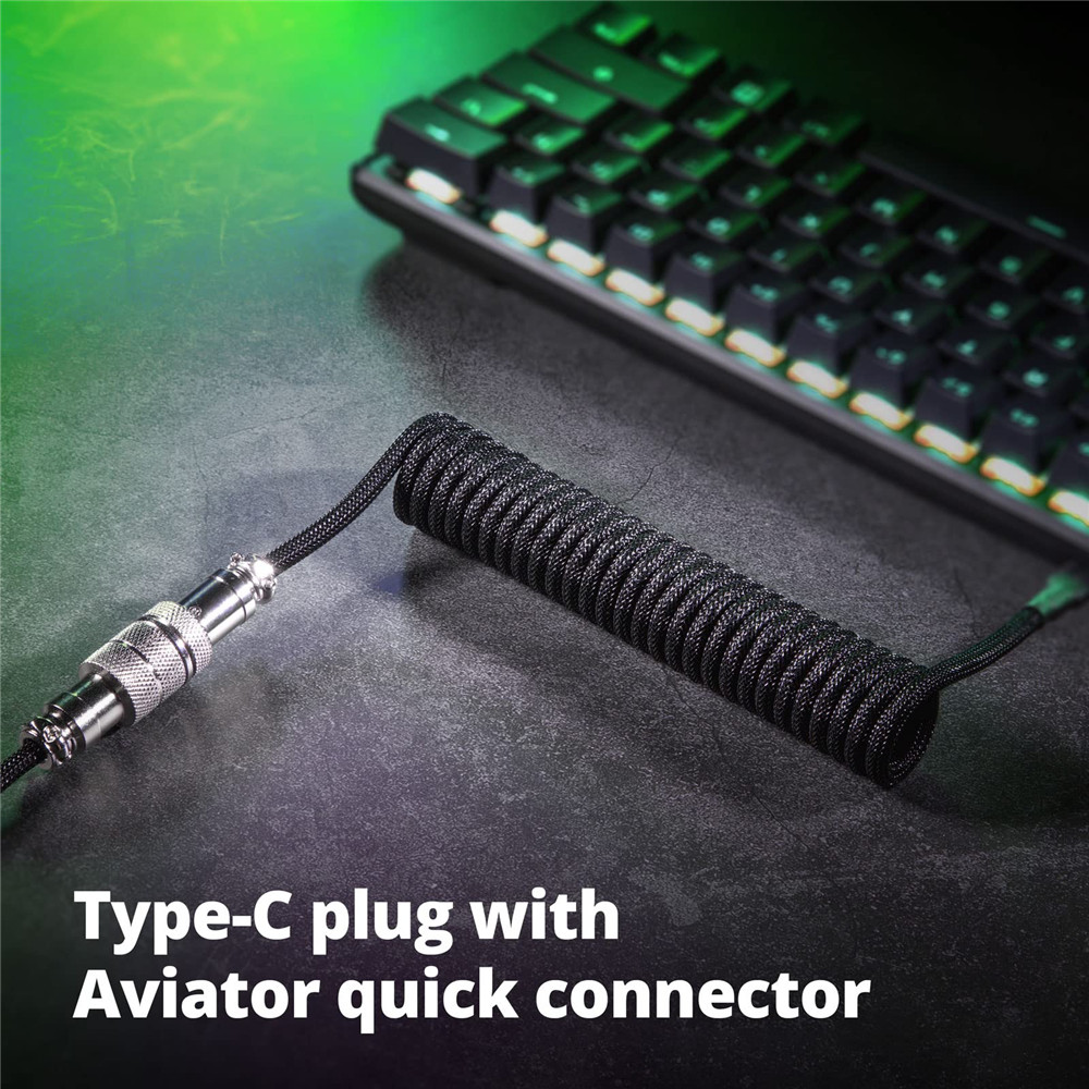 คีย์บอร์ดเครื่องกลขดสายเคเบิลป - Gaming Keyboard Types บทวิจารณ์และราคา
