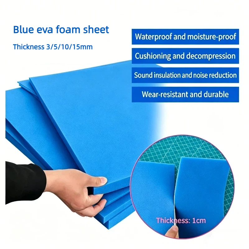 แผ่นโฟม EVA สีฟ้า หนา 3/5/10/1 - Pe Foam Sheet บทวิจารณ์และราคา