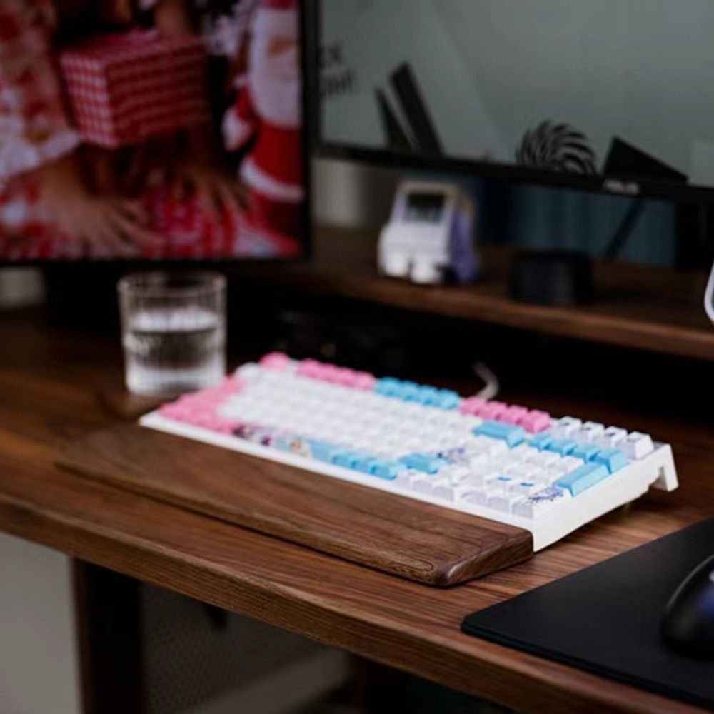 ที่รองข้อมือคีย์บอร์ดไม้ใหม่สำ - Wrist Rest Wood บทวิจารณ์และราคา