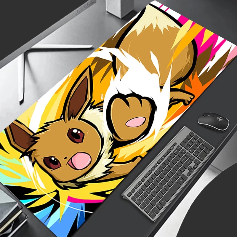 P-Pokemon Eevee Anime Gaming M - Gaming Keyboard Top บทวิจารณ์และราคา