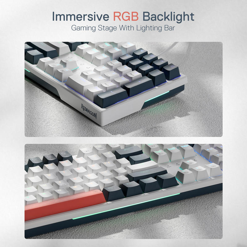 Redragon K668 RGB Gaming Keybo - Gaming Keyboard Thocky บทวิจารณ์และราคา