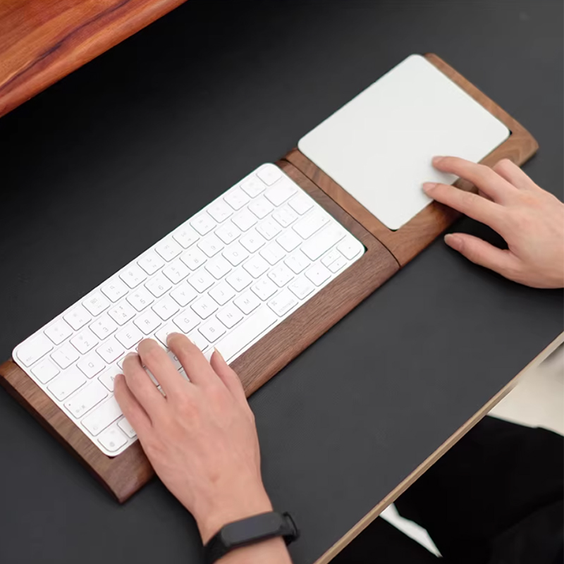 ถาดไม้เนื้อแข็งวอลนัทสีดำ ที่ว - Wrist Rest Wood บทวิจารณ์และราคา