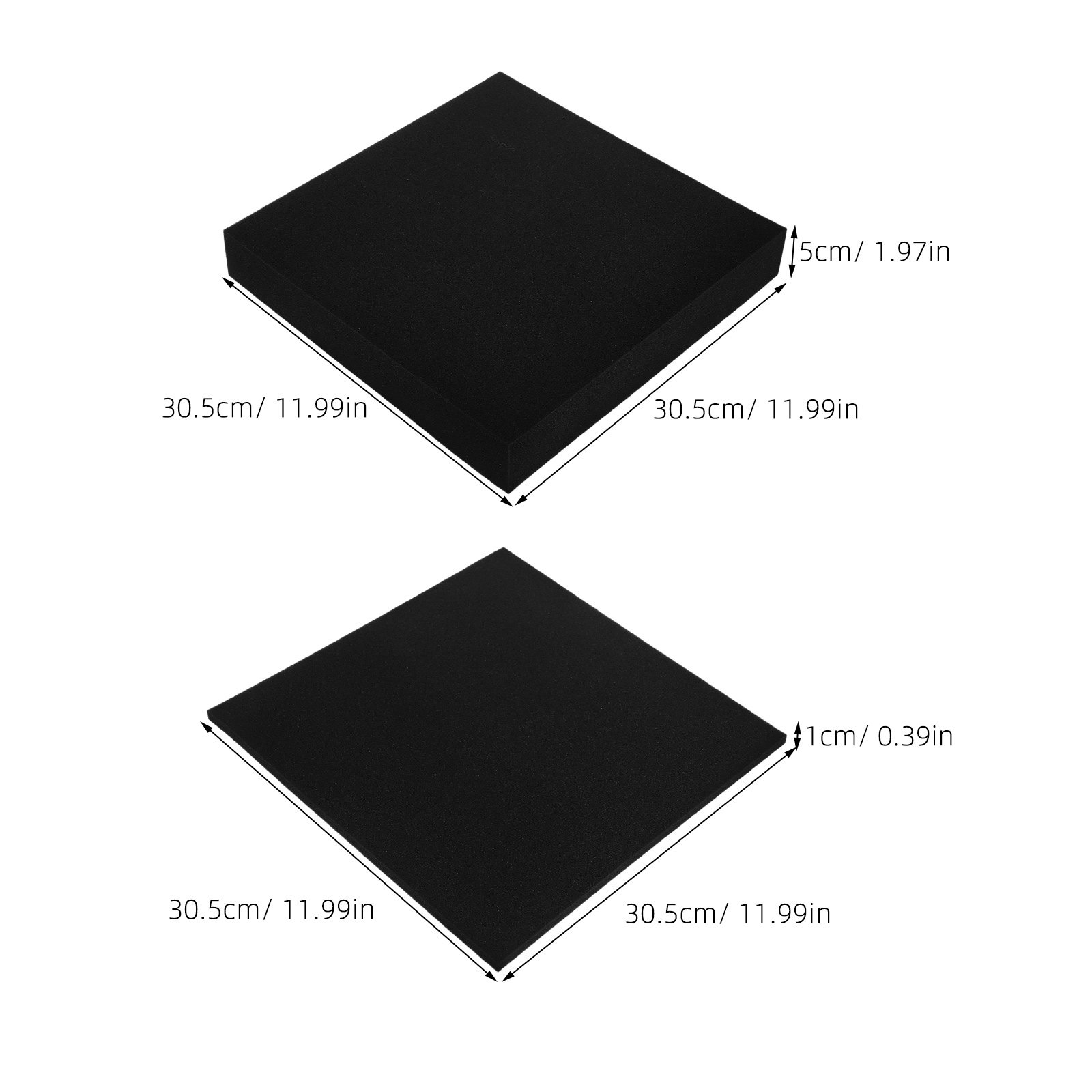 แผ่นโฟมโพลียูรีเทน 4 ชิ้น แผ่น - Polyurethane Foam Sheet บทวิจารณ์และราคา