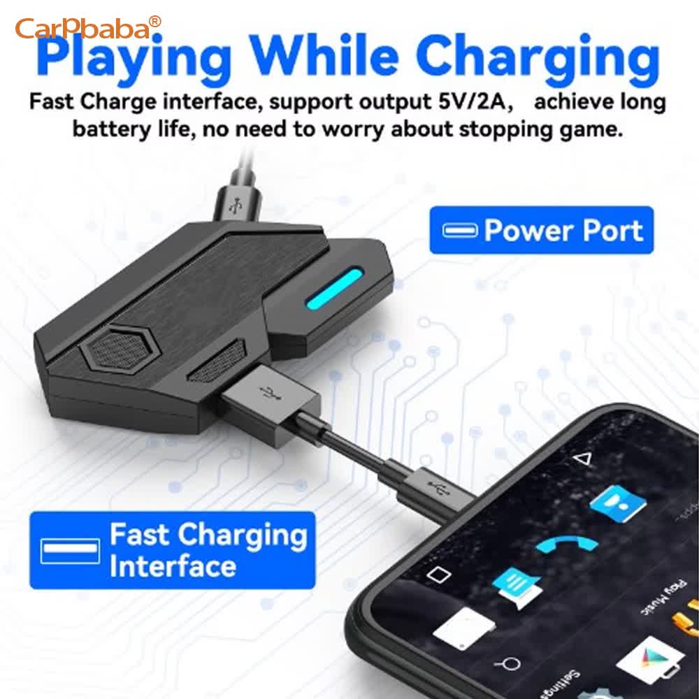 ตัวแปลงเมาส์และคีย์บอร์ด Mix S - Gaming Keyboard And Mouse Converter For Mobile บทวิจารณ์และราคา