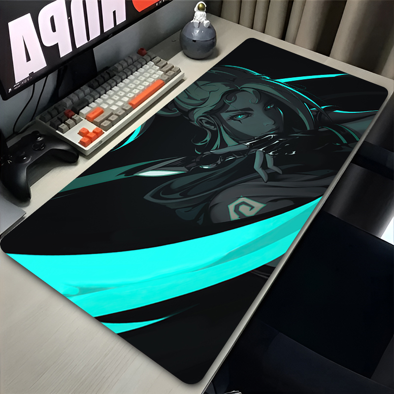 แผ่นรองเมาส์เกม Valorant Jett  - Gaming Keyboard Noise บทวิจารณ์และราคา