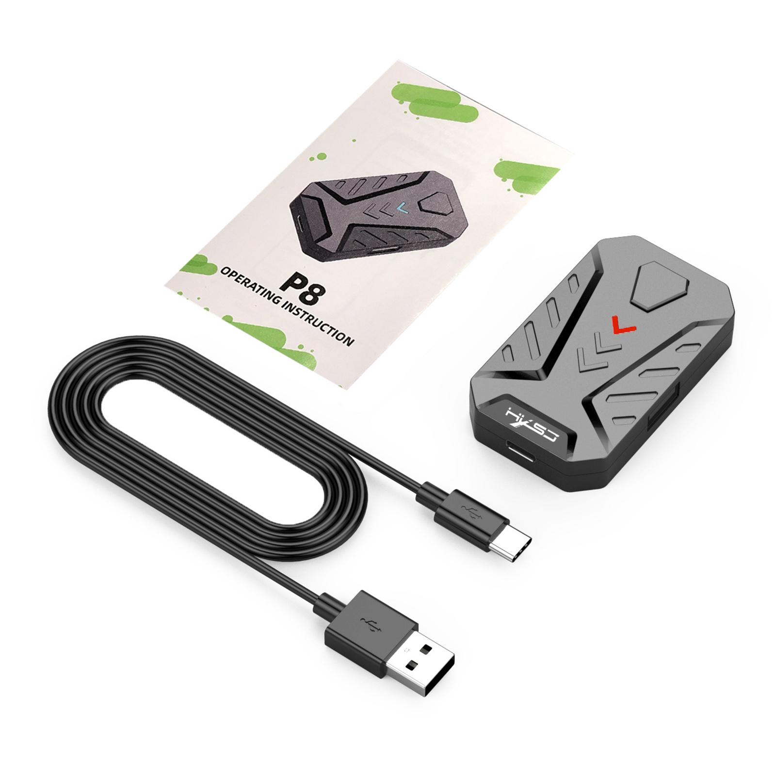ตัวแปลงเมาส์คีย์บอร์ดสำหรับเล่ - Gaming Keyboard And Mouse Converter For Mobile บทวิจารณ์และราคา