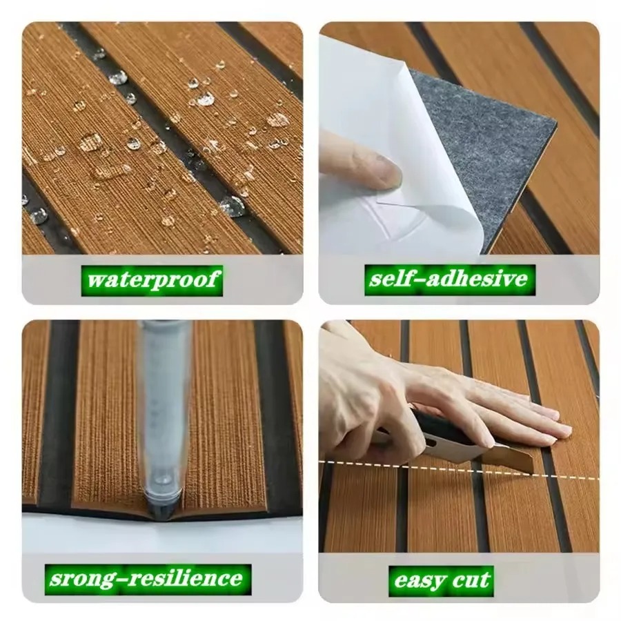 แผ่นพื้นโฟม EVA ลายไม้สักเทียม - Pe Foam Sheet บทวิจารณ์และราคา