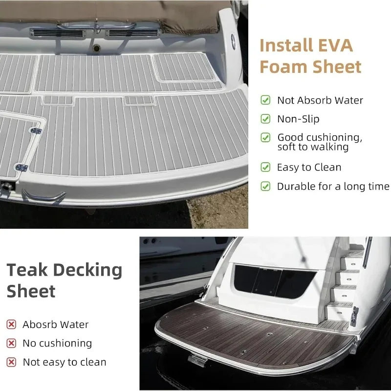 แผ่นพื้นโฟม EVA ลายไม้สักเทียม - Pe Foam Sheet บทวิจารณ์และราคา