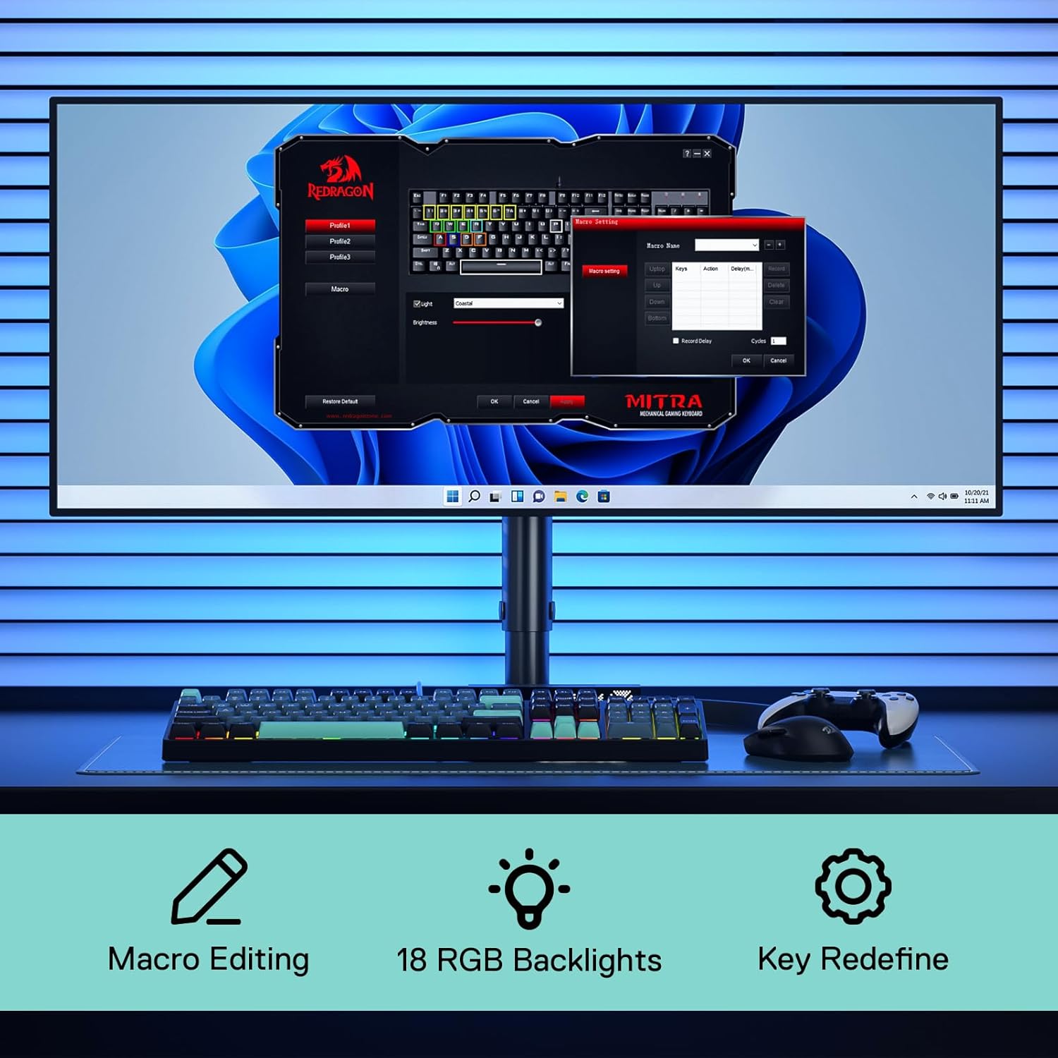 Redragon K582 SE แบบมีสาย RGB  - Gaming Keyboard Thocky บทวิจารณ์และราคา
