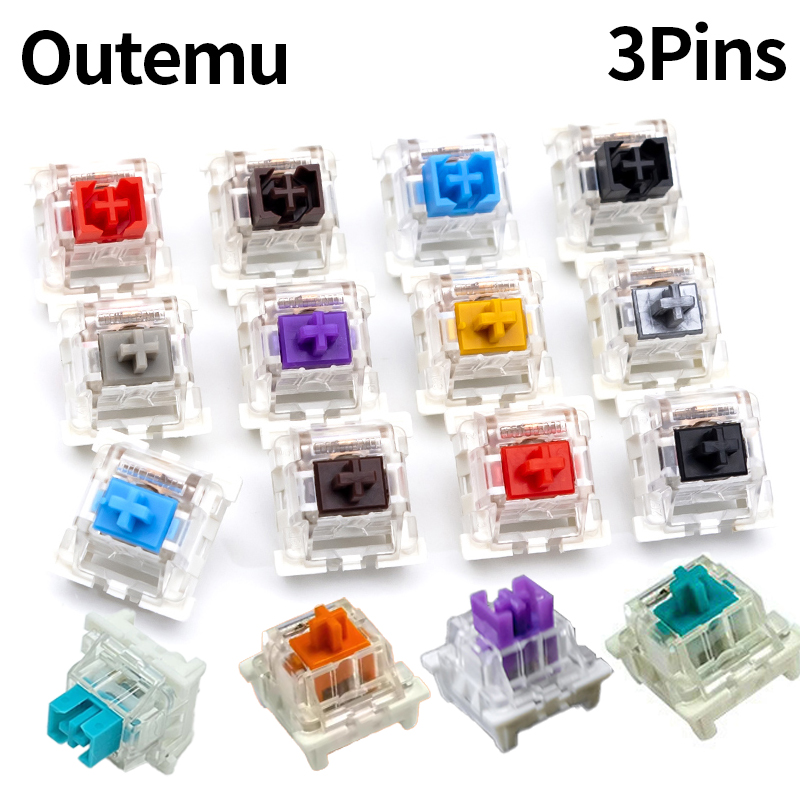 Outemu สําหรับคีย์บอร์ด 3Pin ป - Gaming Keyboard Thocky บทวิจารณ์และราคา