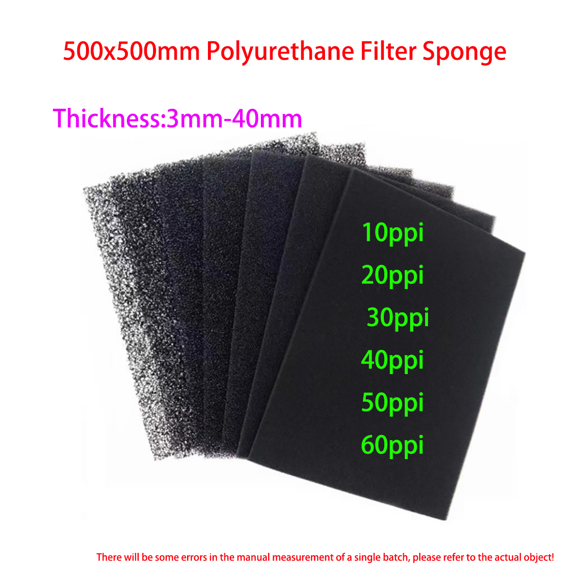 ฟิลเตอร์โพลียูรีเทนแบบมีรูพรุน - Polyurethane Foam Sheet บทวิจารณ์และราคา