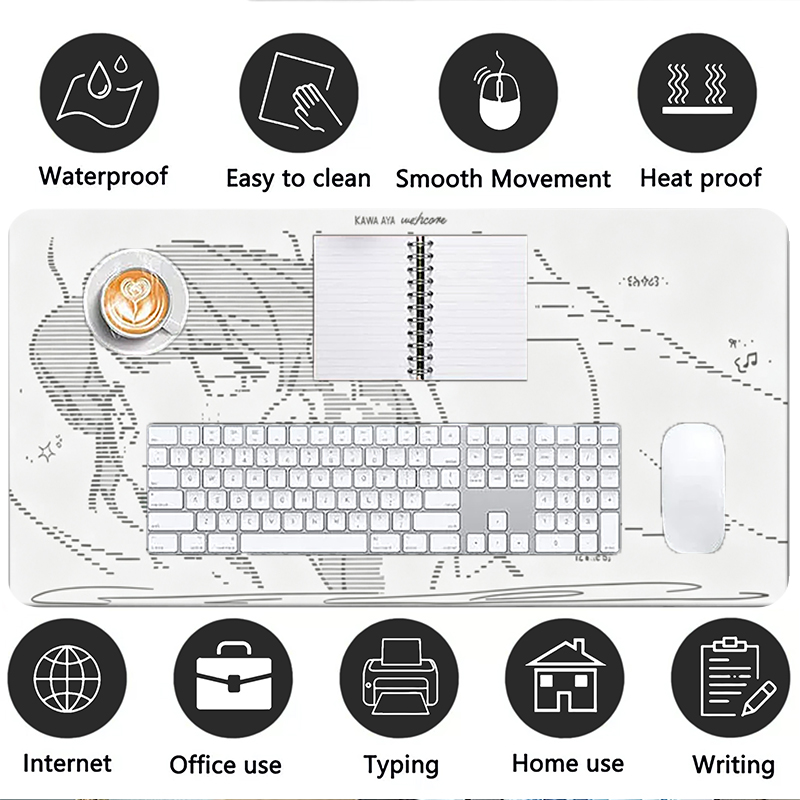 แผ่นรองเมาส์หนังลายการ์ตูนอนิเ - Gaming Keyboard High Ground บทวิจารณ์และราคา